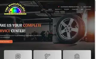 Tirewholesalersplus.com Screenshot 2024-05-16 21:35:20