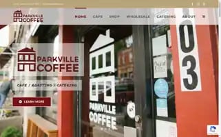 Parkvillecoffee.com Screenshot 2024-06-11 23:47:21