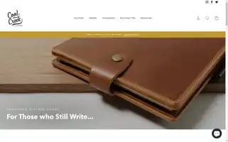 Coalcreekleather.com Screenshot 2024-05-05 12:35:19