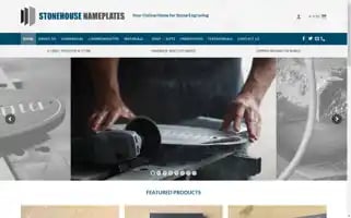 Stonehousenameplates.com Screenshot 2024-06-27 00:14:24