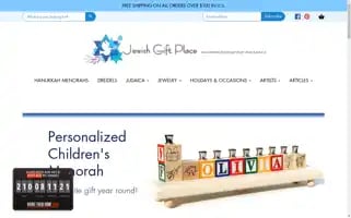 Jewishgiftplace.com Screenshot 2024-05-04 11:31:22
