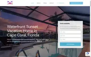 Capecoralvacationrental.net Screenshot 2024-04-15 17:56:48