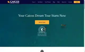 Caicosdreamtours.com Screenshot 2024-04-22 22:16:42