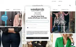 Weekends.com.au Screenshot 2024-05-05 14:48:09