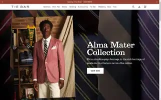 Thetiebar.com Screenshot 2024-05-14 11:25:28
