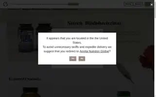 Amritanutrition.co.uk Screenshot 2024-05-05 12:58:18