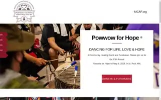 Powwowforhope.org Screenshot 2024-06-30 18:30:58