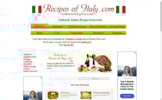 Recipesofitaly.com Screenshot 2024-05-13 15:47:45