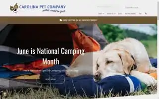 Carolinapetcompany.com Screenshot 2024-07-01 15:47:18