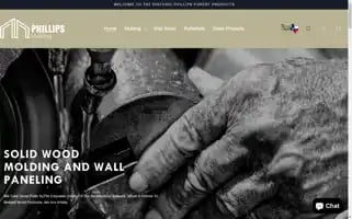 Phillipswoodmolding.com Screenshot 2024-04-27 11:57:16