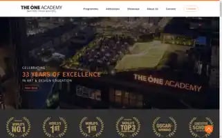 Theoneacademy.edu.my Screenshot 2024-07-04 05:00:45