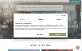 Siriushotel.hu Screenshot 2024-04-14 18:02:09