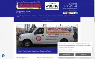 Samwexlerplumbing.com Screenshot 2024-05-16 16:09:24
