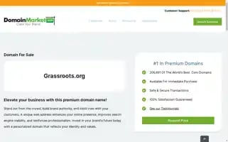 Grassroots.org Screenshot 2024-07-05 17:17:57