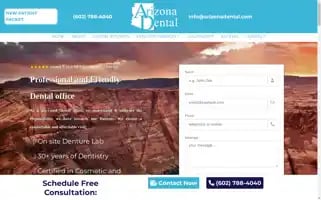 Arizonadental.com Screenshot 2024-05-15 12:13:27