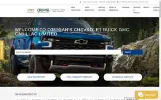 Oreganschevrolet.com Screenshot 2024-07-06 14:22:34