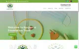 Sanjeevnifoundationtrust.com Screenshot 2024-05-27 01:11:50