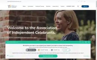 Independentcelebrants.com Screenshot 2024-07-02 17:30:13