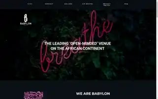 Babylonbar.co.za Screenshot 2024-07-08 08:33:53