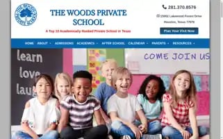 Thewoodsprivateschool.com Screenshot 2024-05-14 11:37:10