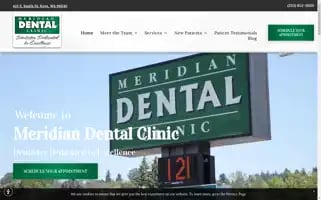 Meridiandentalclinic.com Screenshot 2024-07-04 18:03:29