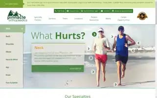 Pinnacle-ortho.com Screenshot 2024-06-13 18:31:37
