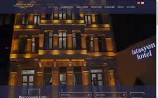 Istasyonhotel.com Screenshot 2024-04-17 16:46:37