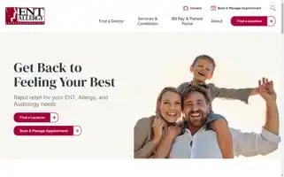 Entandallergy.com Screenshot 2024-06-30 07:40:02