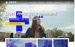 Xavier.edu Screenshot 2024-05-15 07:52:17