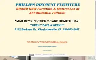 Phillipsdiscountfurniture.com Screenshot 2024-05-13 09:30:53