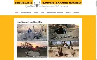 Namibiahuntingsafaris.com Screenshot 2024-05-13 02:11:02