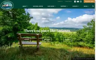 Leelanauconservancy.org Screenshot 2024-06-29 22:33:22