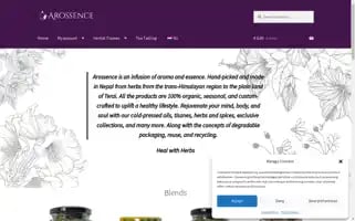 Arossence.com Screenshot 2024-05-21 11:52:55