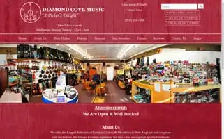 Diamondcovemusic.com Screenshot 2024-07-01 13:22:32