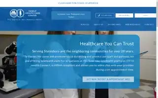 Familyhealthcarecenter.com Screenshot 2024-05-09 16:18:04