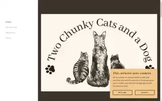 Twochunkycats.com Screenshot 2024-04-27 11:25:00