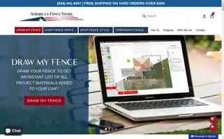 Americasfencestore.com Screenshot 2024-05-05 12:46:06