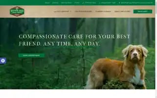 Woodlandanimalhospital.com Screenshot 2024-05-15 04:51:45