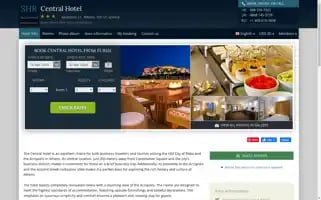 Centralathenshotel.com Screenshot 2024-04-16 16:53:25
