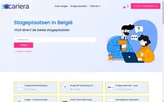Stagejobs.be Screenshot 2024-05-20 17:58:22
