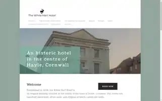 Whiteharthotel-hayle.co.uk Screenshot 2024-04-26 14:16:24
