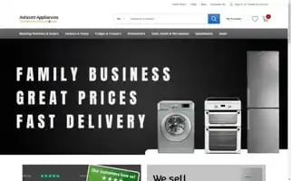 Ashcottappliancesonline.com Screenshot 2024-05-08 14:35:53