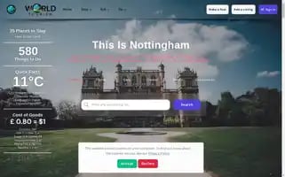 Nottinghamtourism.com Screenshot 2024-04-16 16:31:43