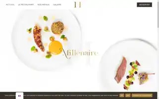 Restaurant-lemillenaire.com Screenshot 2024-07-04 11:57:40