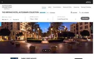 Theheritagehoteldubai.com Screenshot 2024-04-17 10:58:43