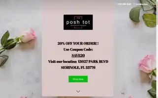 Theposhtotboutique.com Screenshot 2024-05-14 10:29:20