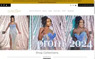 Gownsfitforaqueen.com Screenshot 2024-05-09 22:57:38