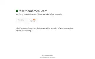 Takethemameal.com Screenshot 2024-07-04 09:57:18