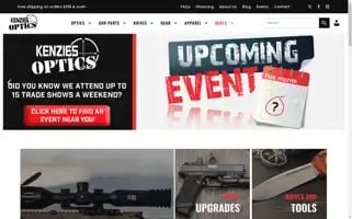 Kenziesoptics.com Screenshot 2024-06-11 06:09:08