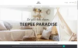 Teepee-paradise.com Screenshot 2024-05-20 04:10:08